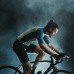image homme vélo
